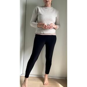 Sympli Pullon Pants size 10 Cropped Casual Comfort Knit Jersey Ankle Stretchy